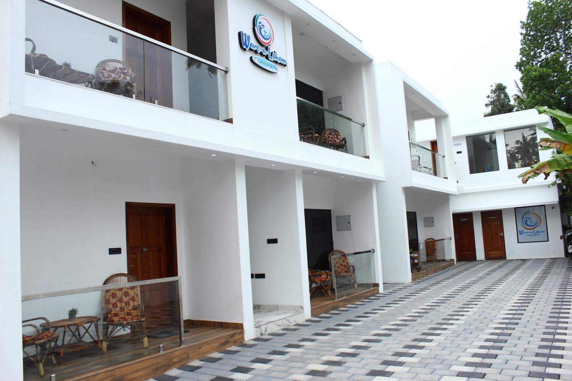 Wavealokam Beach Retreat Varkala Esterno foto