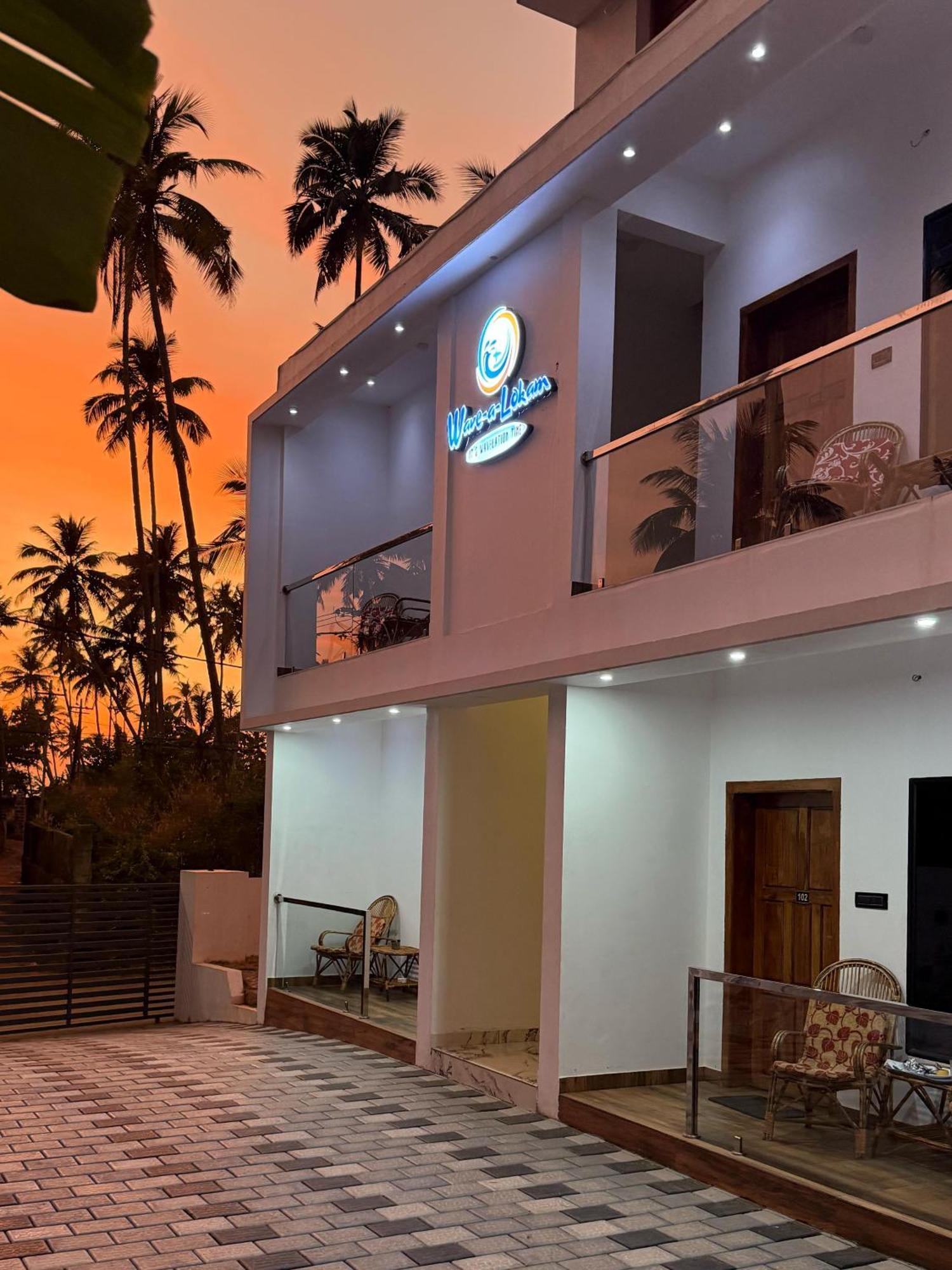 Wavealokam Beach Retreat Varkala Esterno foto